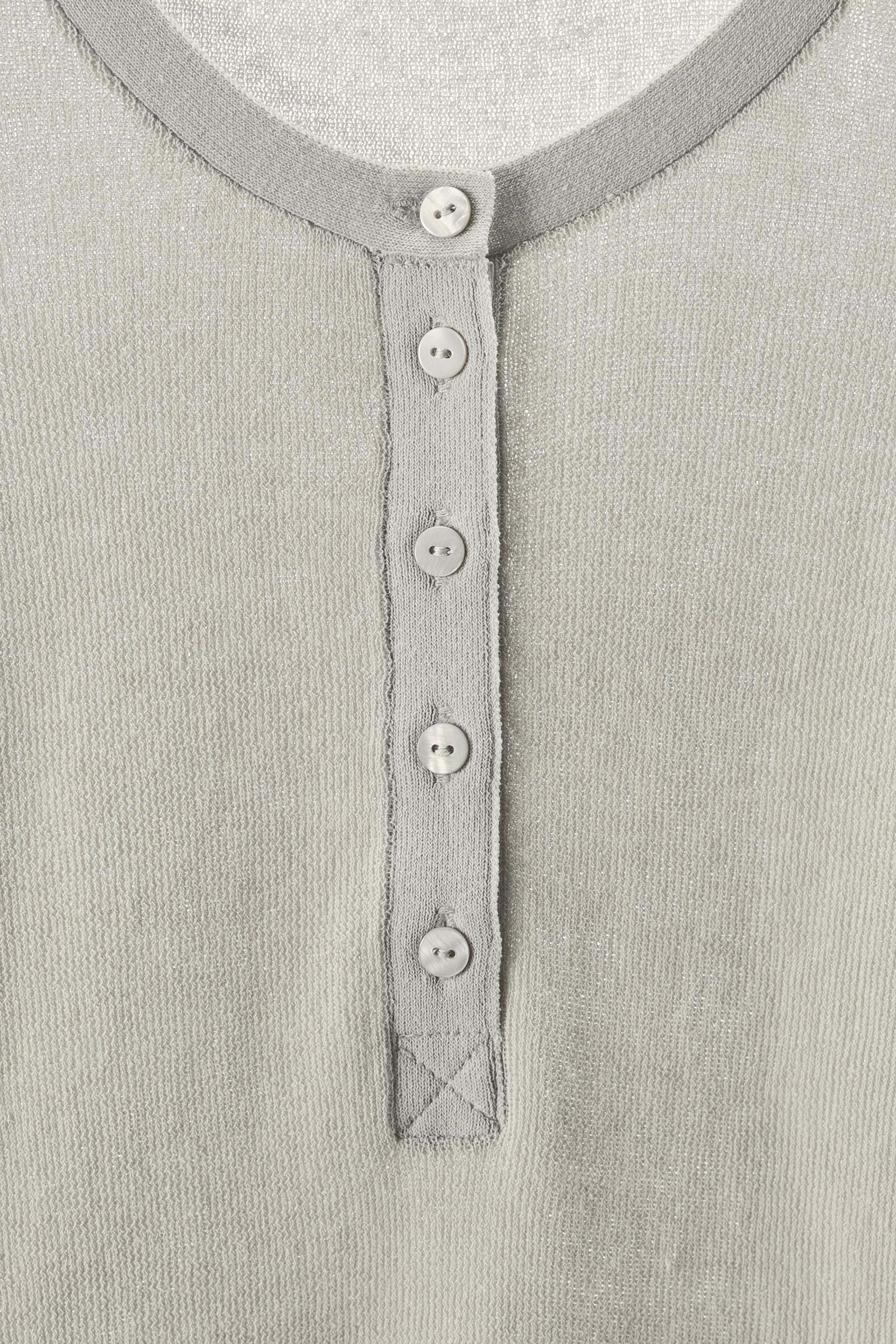 BUTTONED KNIT BODYSUIT